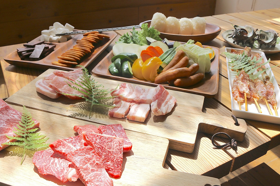 グランピングBBQプラン